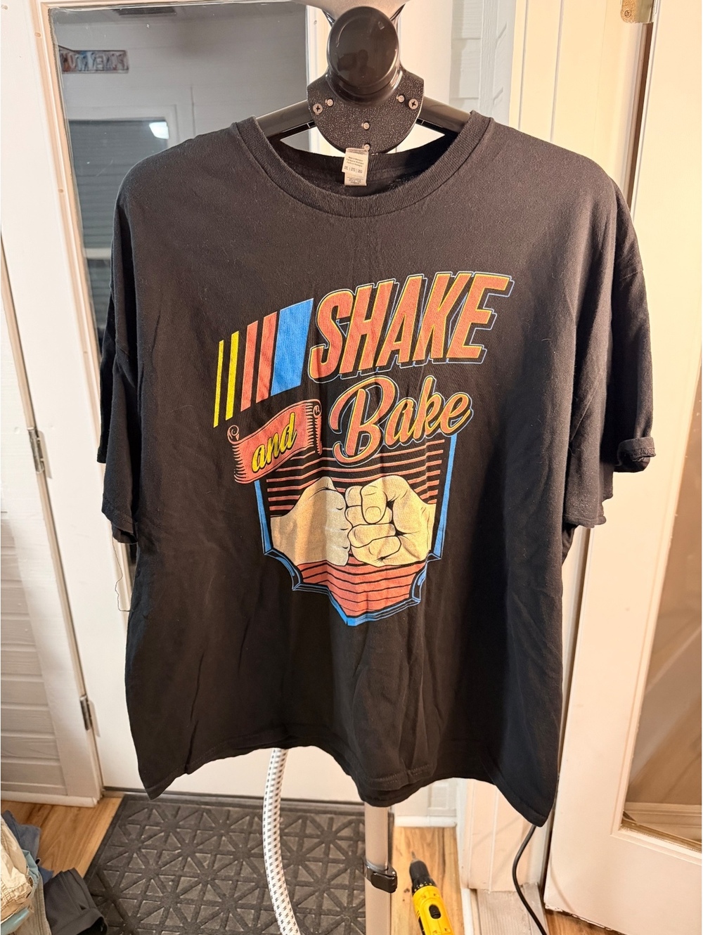 Gildan black Milk Shake and Bake graphic T shirt